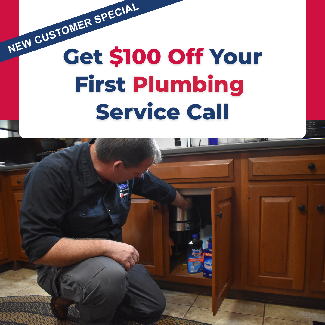 Save $100 on your first Plumbing service call.