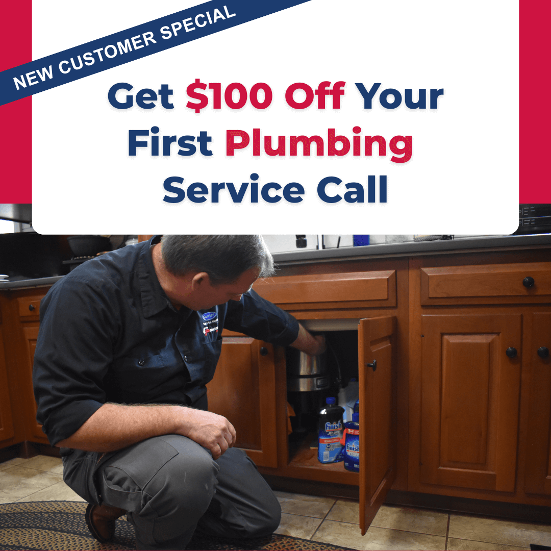 Save $100 on your first Plumbing service call.