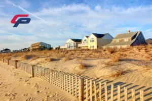 Rehoboth Beach Homes and Salt Air HVAC Damage Rehoboth Beach homes, with the beach sand and blue skies in view.